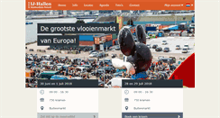 Desktop Screenshot of ijhallen.nl